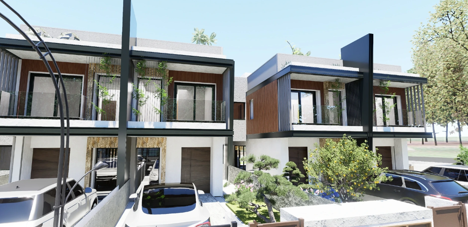 UNDER CONSTRUCTION 3 BEDROOM HOUSES FOR SALE IN LIVADIA, LARNACA
