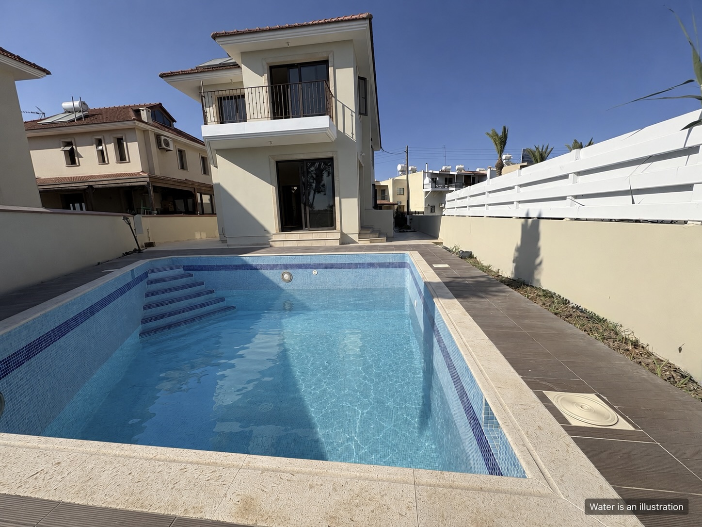 FOUR BEDROOM VILLA WITH PRIVATE POOL-WALK TO THE BEACH