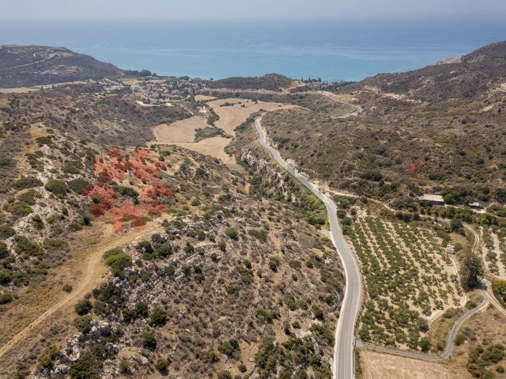 TOURISTIC FIELD WITH STUNNING SEAVIEW IN PISSOURI, LIMASSOL - Published