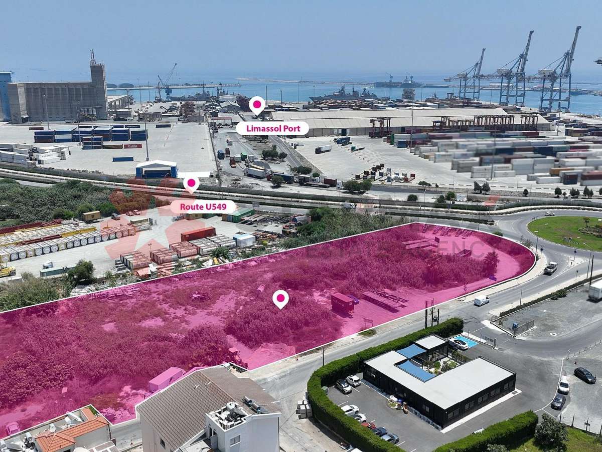 Shared Primarily Commercial Zoned Field, New Port Area, Limassol - Published