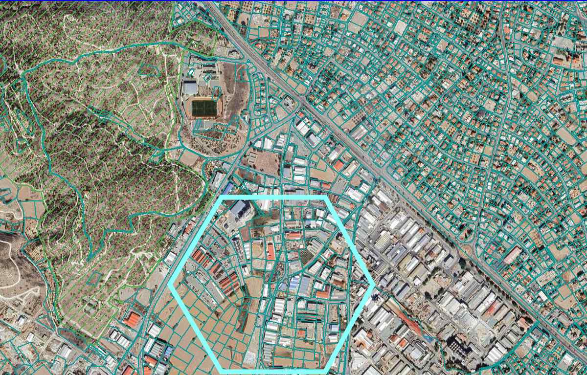 Industrial Land in Aradippou area Larnaca - Published