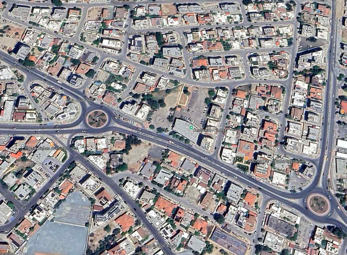 Commercial Plot 558sqm in Aglantzia, Nicosia - Published
