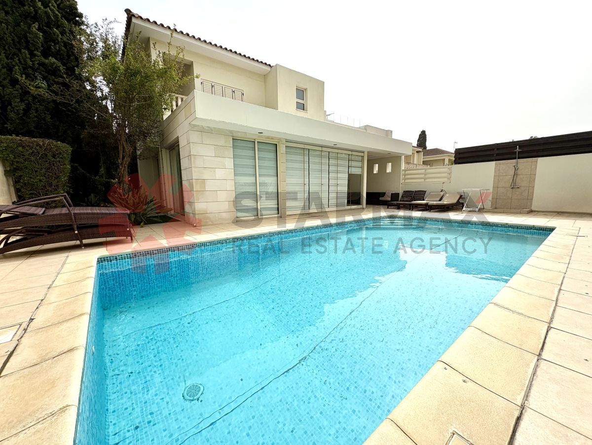 FIVE BEDROOM DETACHED BEACHSIDE VILLA WITH PRIVATE POOL – DHEKELIA ROAD - Published