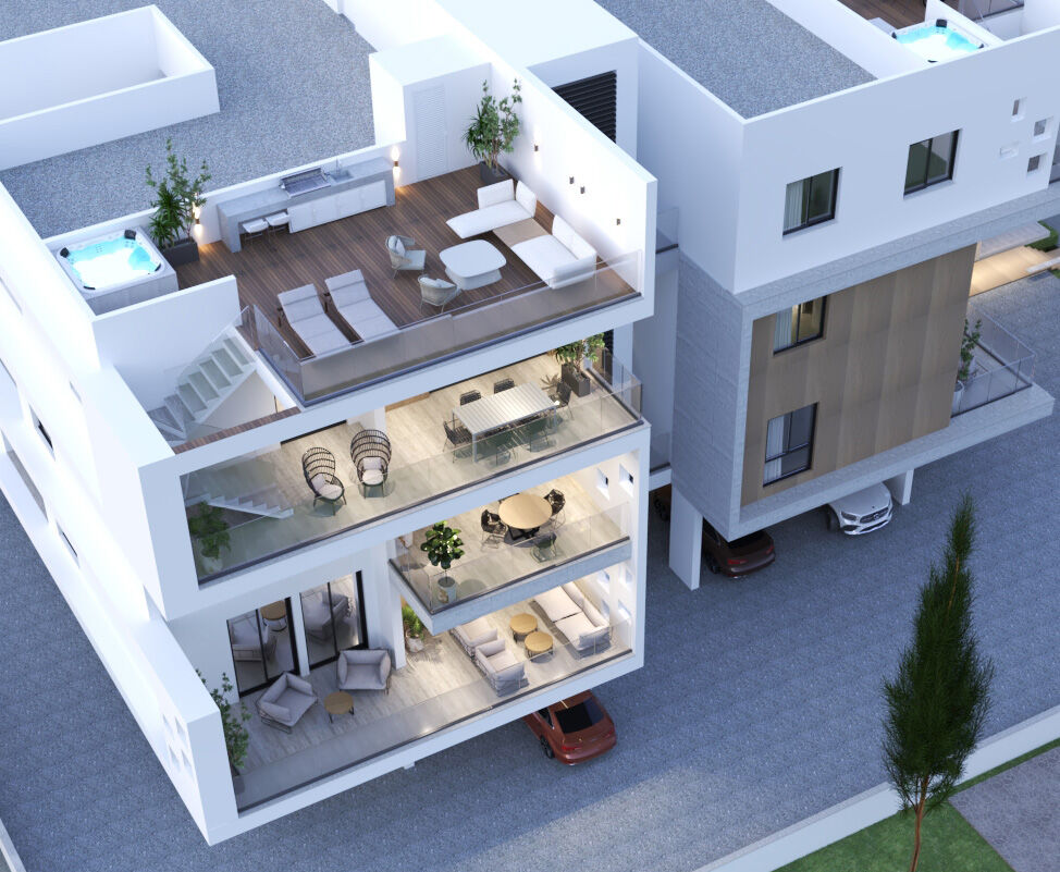 2 Bedroom Apartment with Roof-Garden in Aradippou area Larnaca - Published