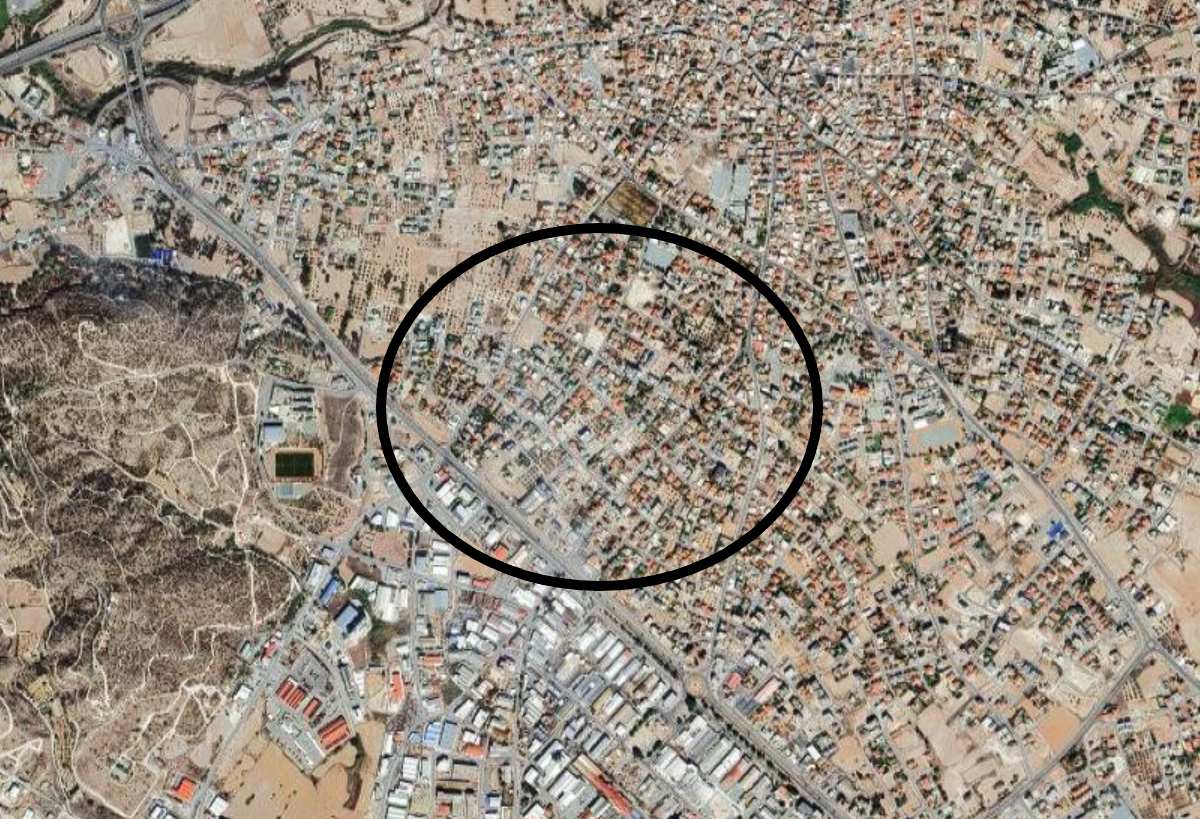 Plot in Aradippou Area close to Motor way Larnaca Nicosia - Published