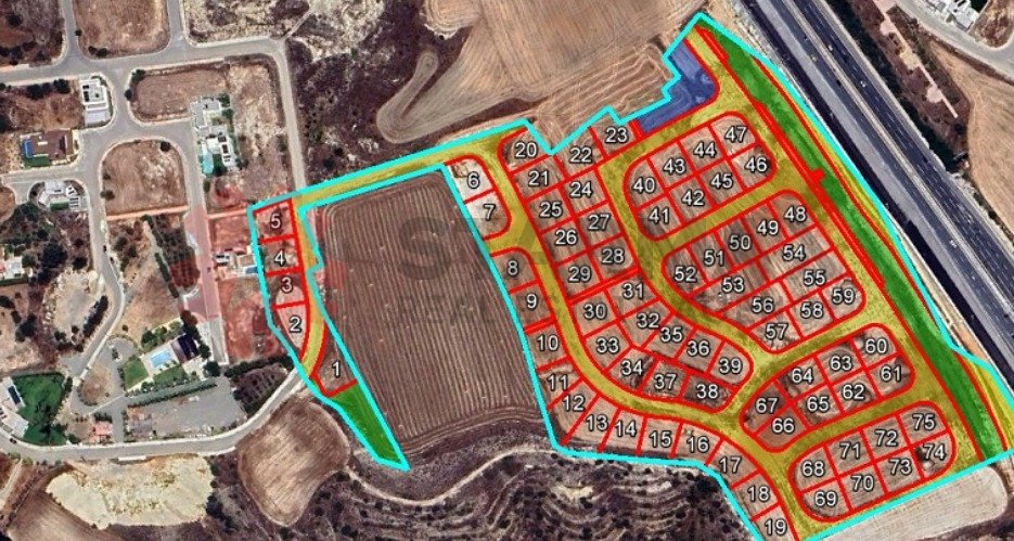 Under Division Plot (No.31) in Dali, Nicosia - Published