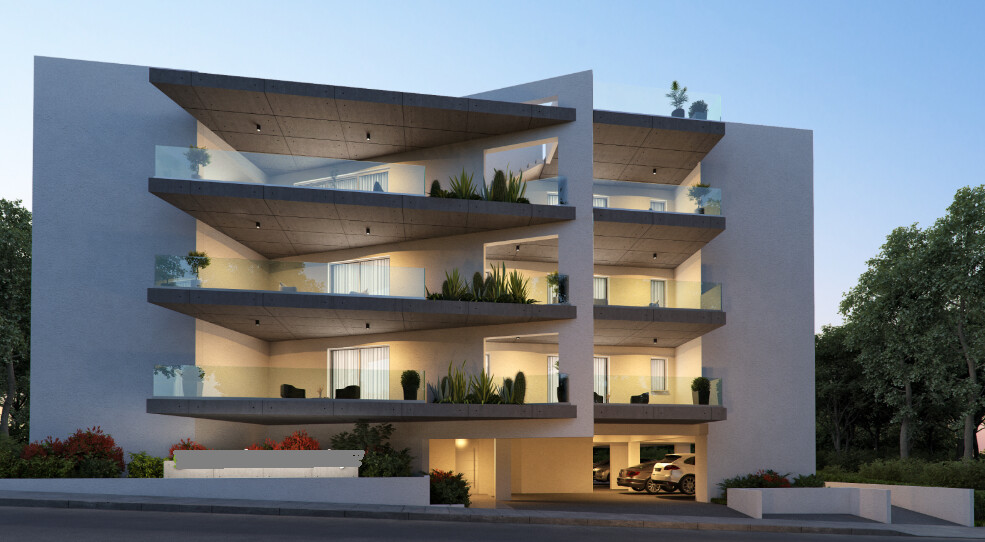 2 Bedroom Penthouse with roof garden in Krasa Larnaca - Published