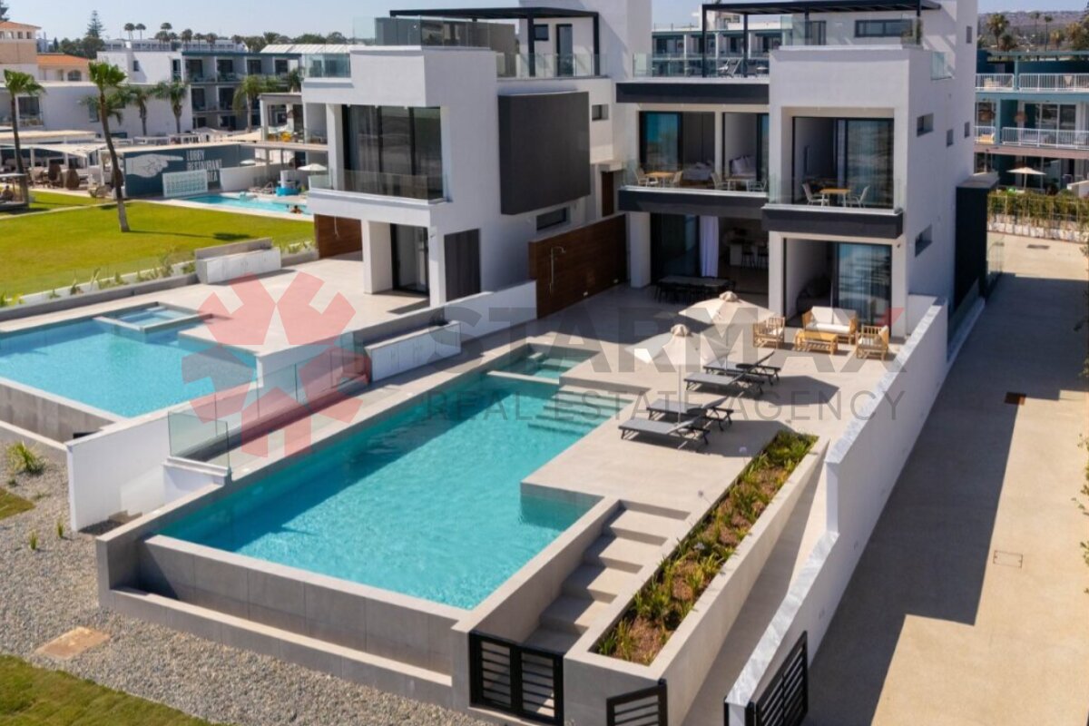 4 BEDROOM BEACH-FRONT VILLA IN AYIA NAPA - Published