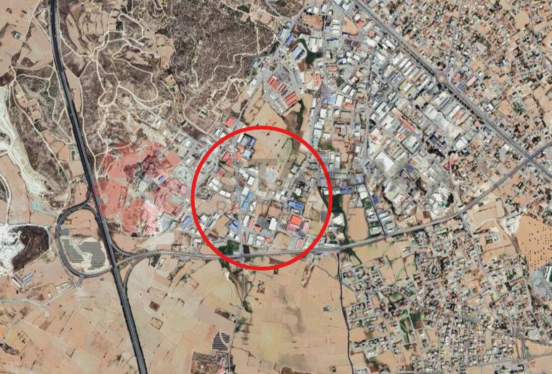 Big Industrial Land For Sale In Aradippou - Published