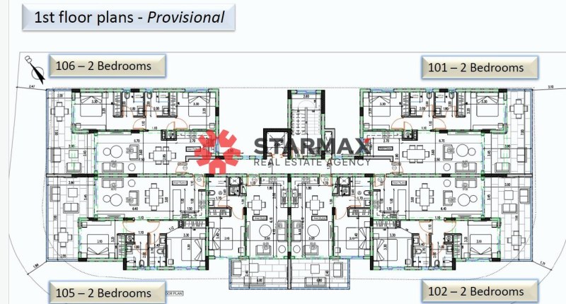 2 BEDROOM APTS FOR SALE IN ARADIPPOU