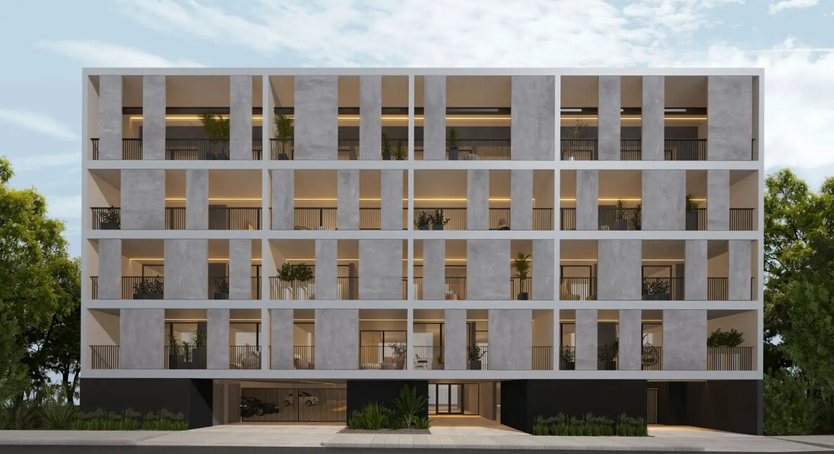 1270sqm Residential Plot 210% Build density with Plans + Permits in Larnaca center. - Published
