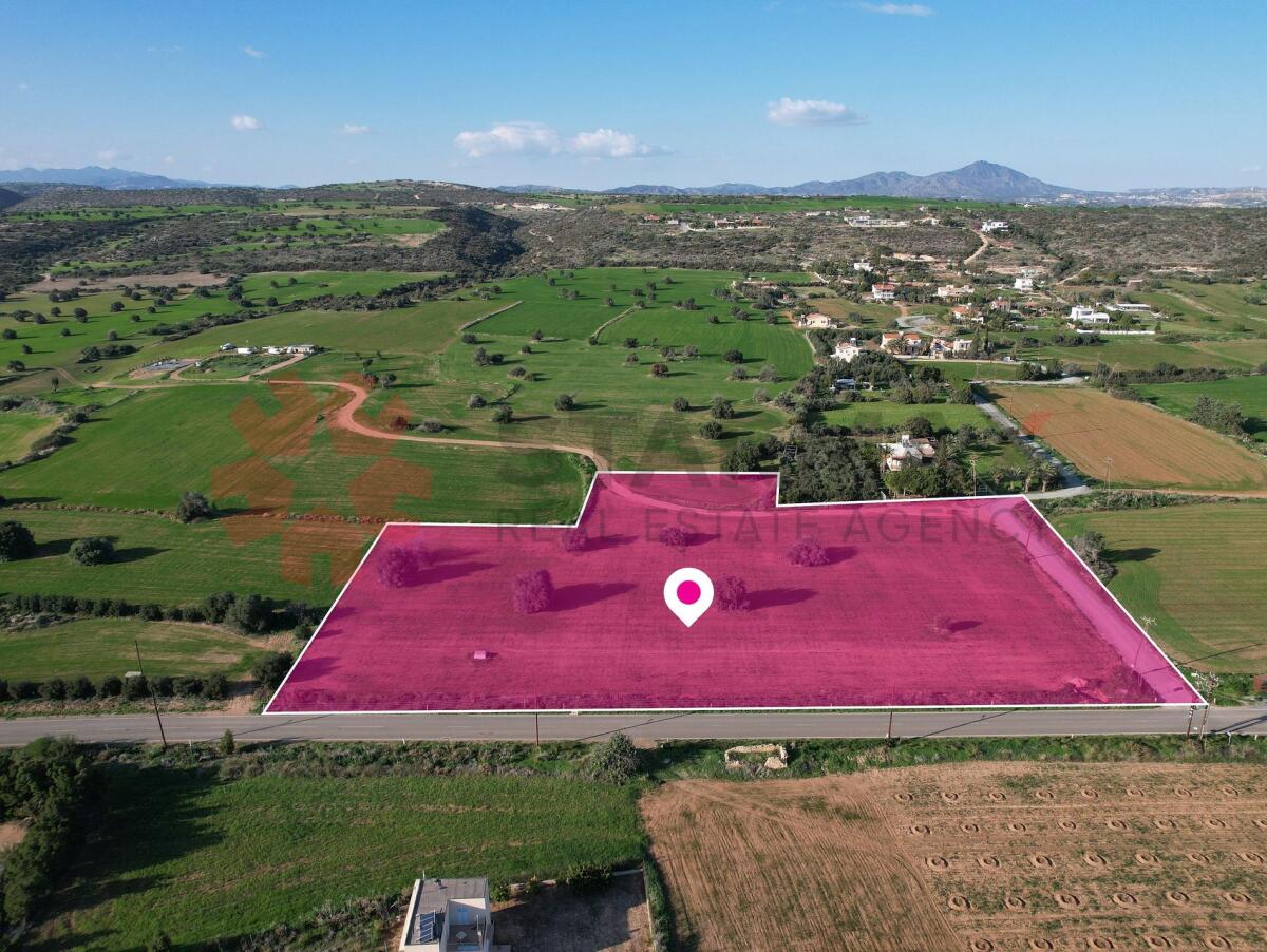 TOURISTIC & AGRICULTURAL ZONED FIELD IN AG.THEODOROS,LARNACA - Published