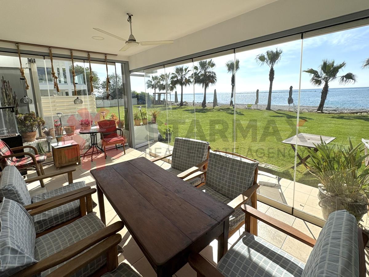2 BEDROOM BEACHFRONT GROUND FLOOR SEA-VIEW APARTMENT – DHEKELIA ROAD - Published