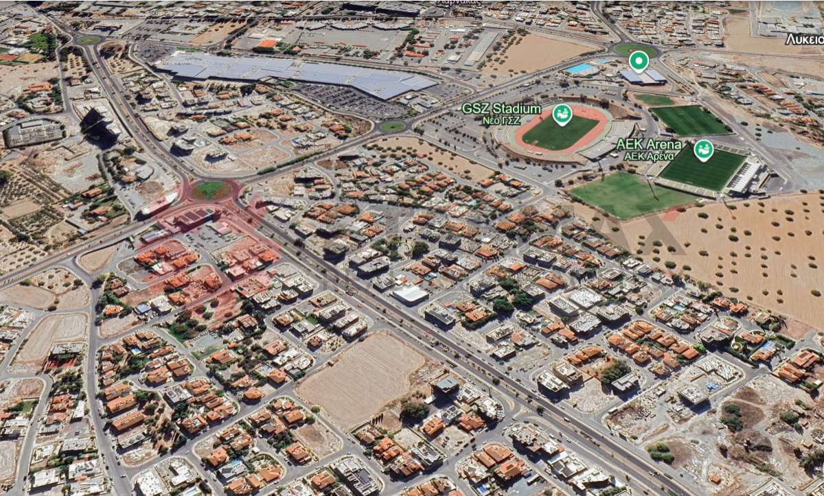 730 sqm Commercial Plot with Plans & Permit in Aradippou Larnaca