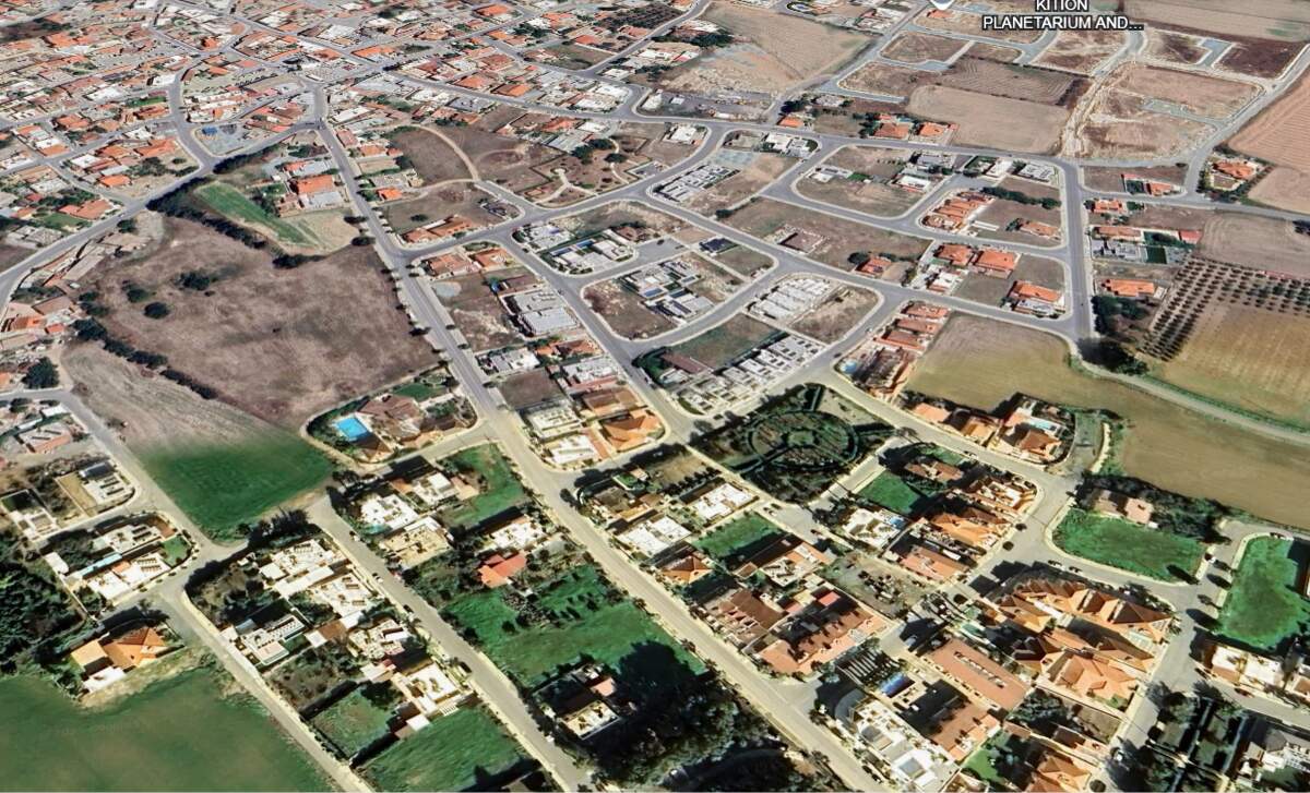2 Residential Plots 1,131sqm in Kiti - Published