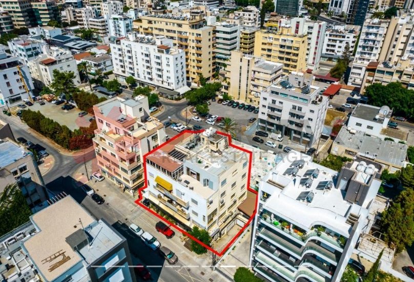 Four storey mixed-use building in Agioi Omologites, Nicosia - Published