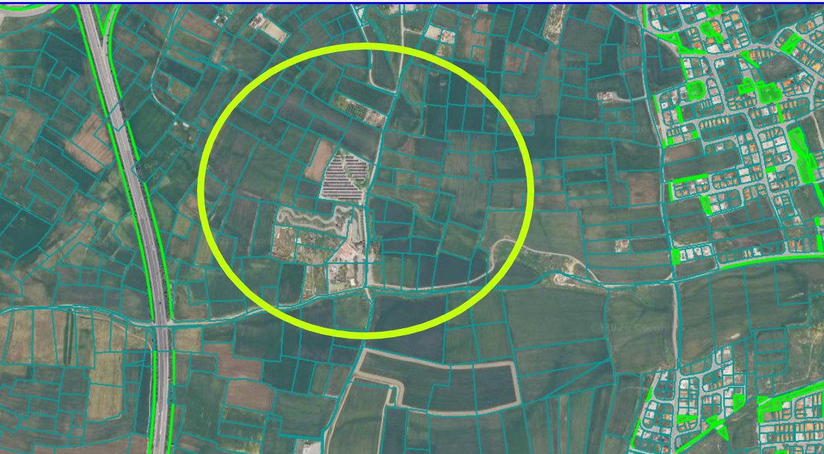 Agricultural Land in Aradippou Area Larnaca - Published