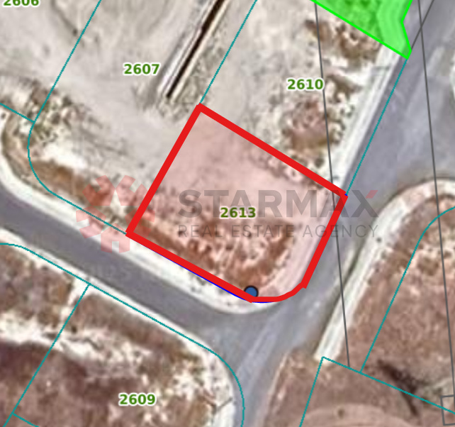 Corner Plot In Newly Developed Area In Aradippou