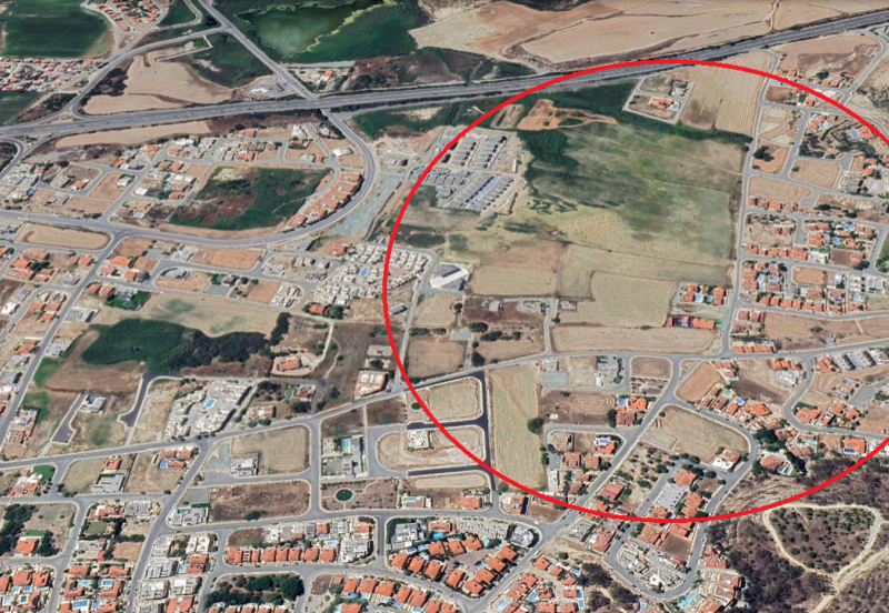 11,600sqm Residential Land in Voroklini - Published