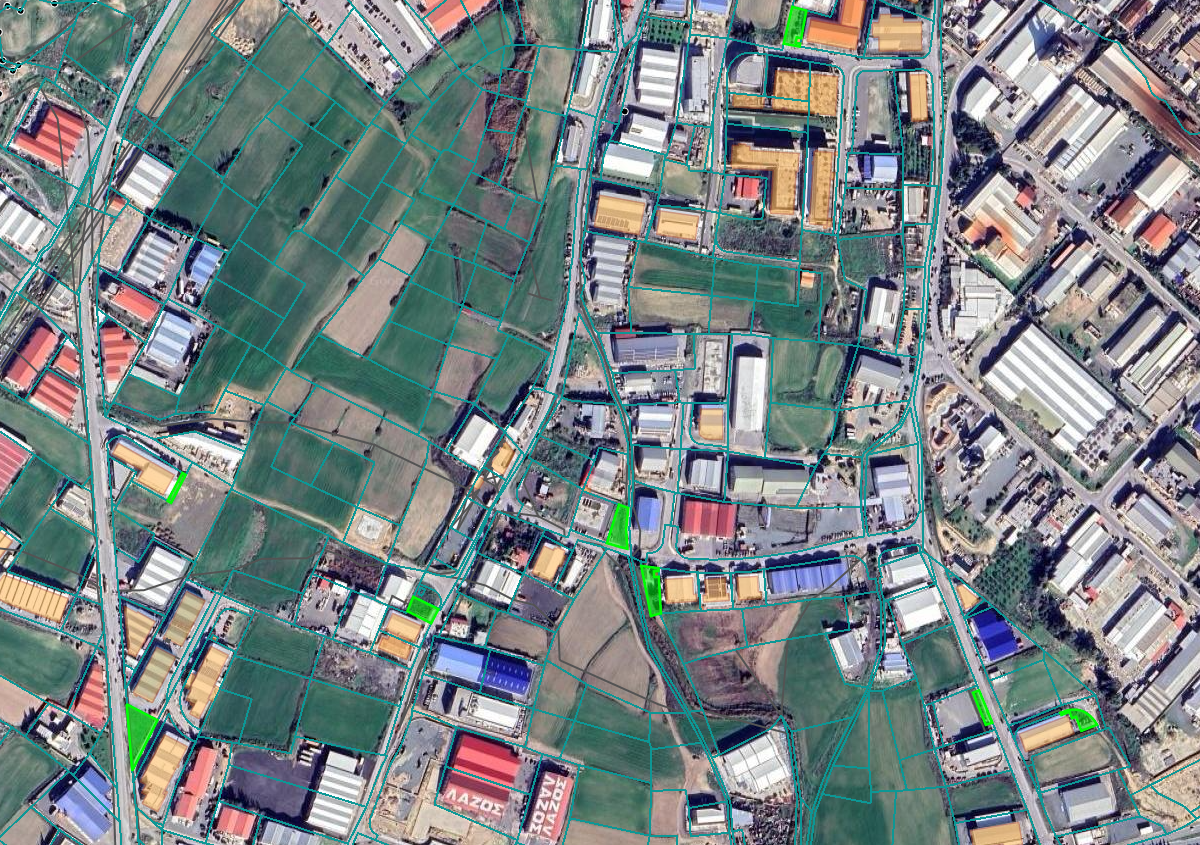 Industrial Land Larnaca, Aradippou Area - Published