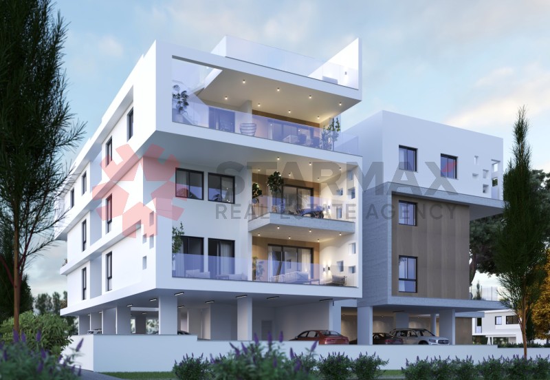 2 Bedroom Apartments With Roof Gardens In Aradippou - Published