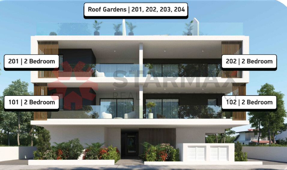 UNDER CONSTRUCTION 2+1 BEDROOM APARMENTS IN OROKLINI, LARNACA
