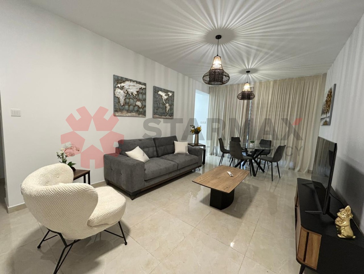 Brand New Fully Furnished Two Bedroom Penthouse For Rent In Larnaca - Published