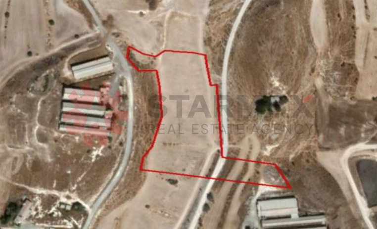 AGRICULTURAL FIELD OF 14124 SQUARE METERS IN ARADIPPOU, LARNACA - Published