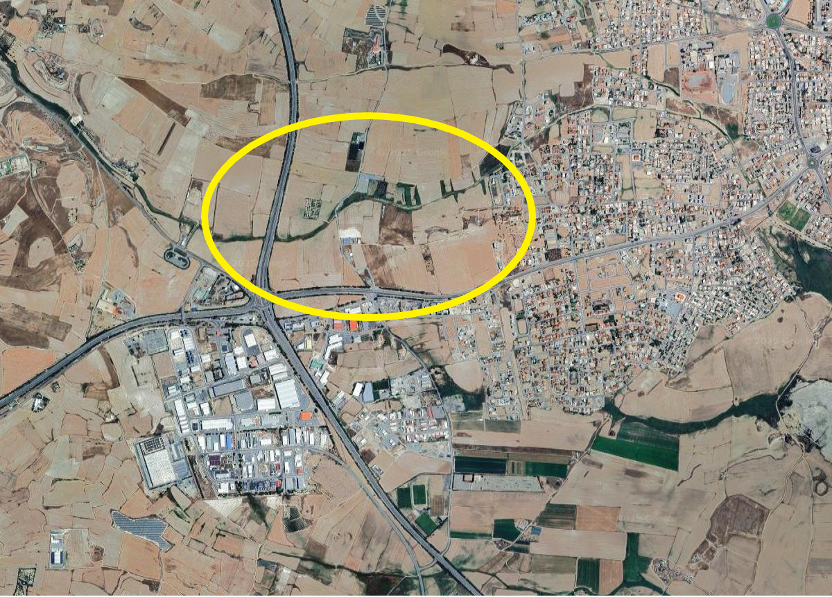 Land in Lucky star area Aradippou Larnaca - Published