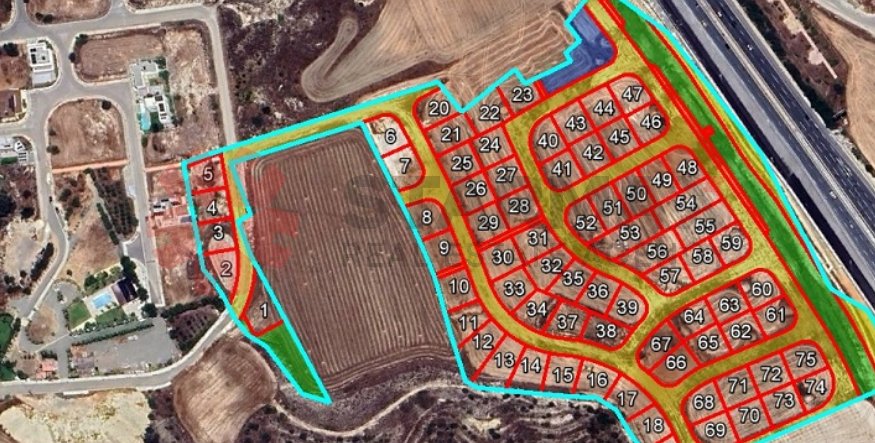 Under Division Plot (No.22) in Dali, Nicosia - Published